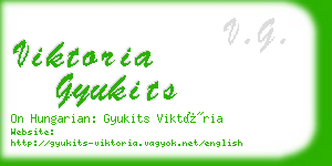 viktoria gyukits business card